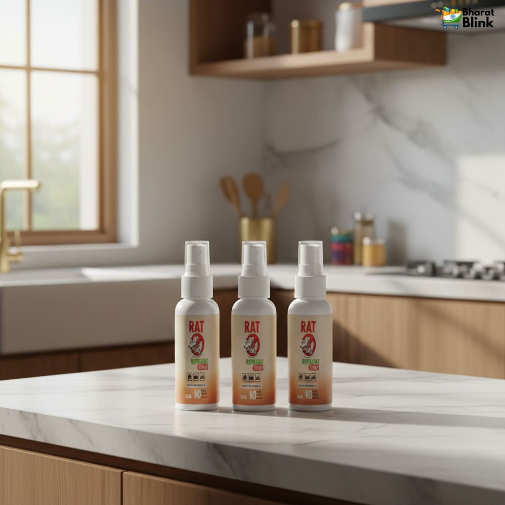 Rat Repellent Spray (Buy Pack of 2 and Get 1 Free)