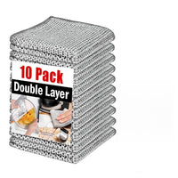 Multipurpose Wire Dishwashing Rags for Wet and Dry Pack of 10