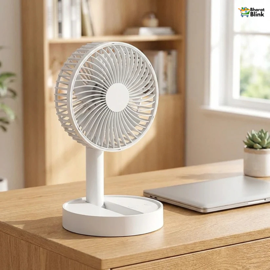 Powerful Rechargeable High-Speed Table Desk Fan