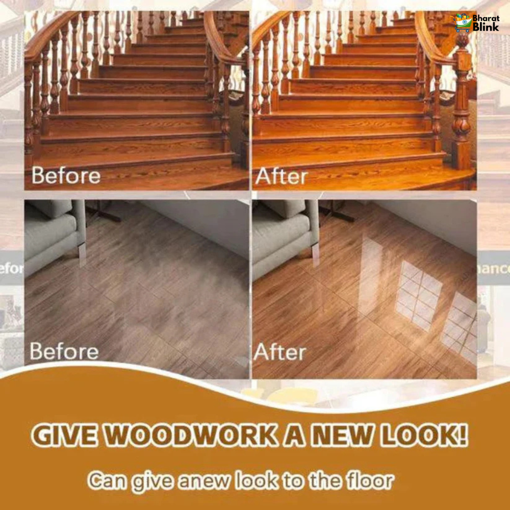 Natural Beeswax Furniture Polish Spray – Wood Cleaner & Shiner (Pack of 2)
