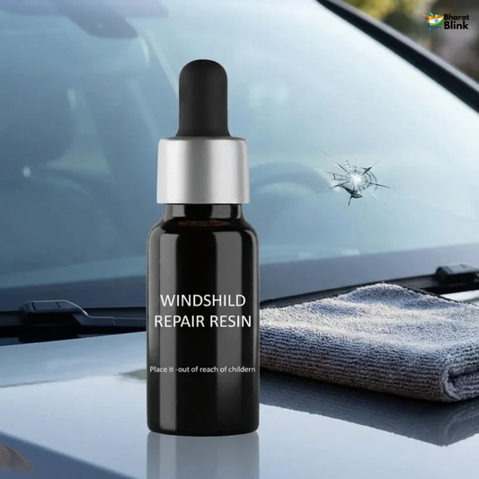 Windshield Glass Repair Kit – Crack & Chip Fix Solution (Pack of 1)