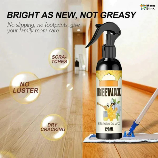 Natural Beeswax Furniture Polish Spray – Wood Cleaner & Shiner (Pack of 2)