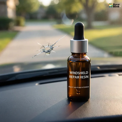 Windshield Glass Repair Kit – Crack & Chip Fix Solution (Pack of 1)