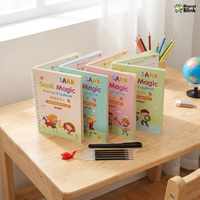 Sank Magic Practice Copybook Set – 4 Books with Pen & Refills