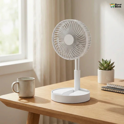 Powerful Rechargeable High-Speed Table Desk Fan
