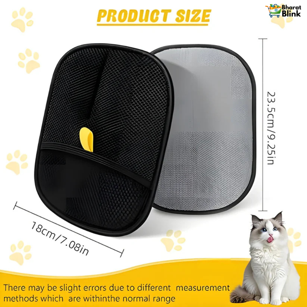 Pet Hair Removal Gloves (Buy 1 Get 1 Free)