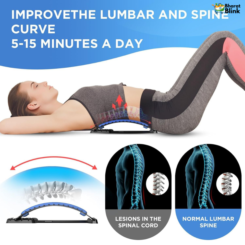 Multi-Level Back Stretcher Posture Corrector Device