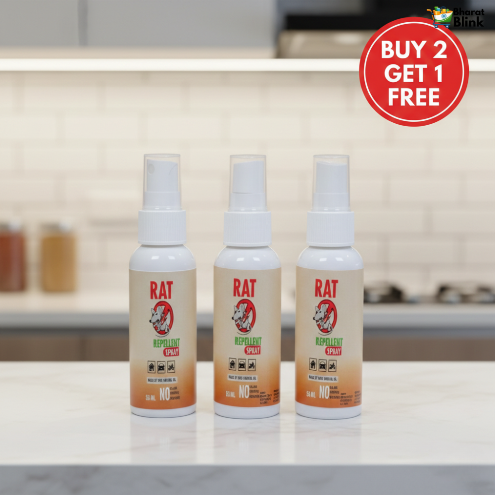 Rat Repellent Spray (Buy Pack of 2 and Get 1 Free)