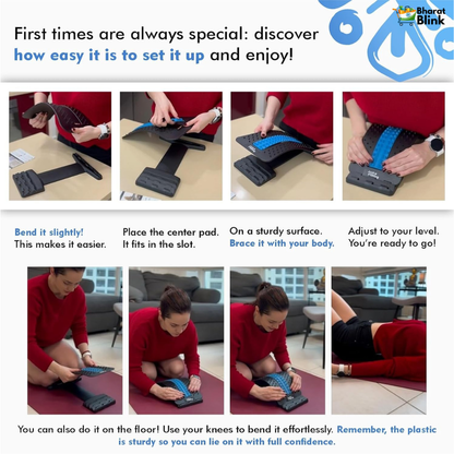 Multi-Level Back Stretcher Posture Corrector Device