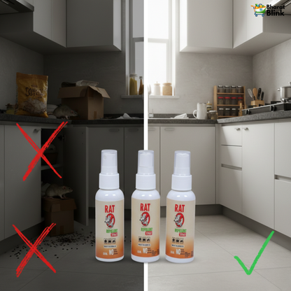 Rat Repellent Spray (Buy Pack of 2 and Get 1 Free)