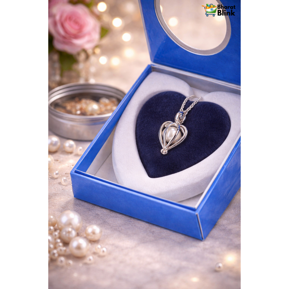 Freshwater Shell Canned Oyster Ocean Love Real Pearl Necklace Set