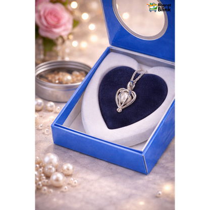 Freshwater Shell Canned Oyster Ocean Love Real Pearl Necklace Set