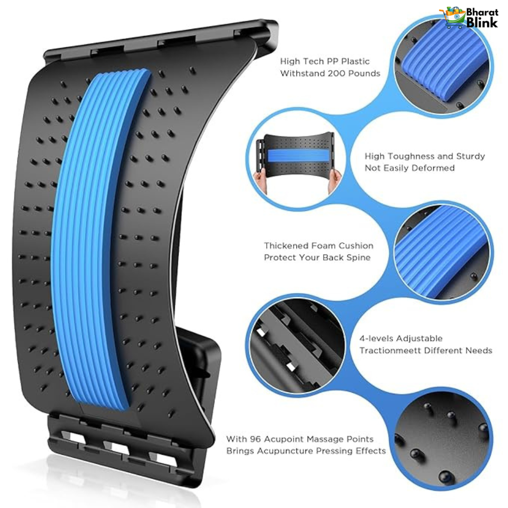 Multi-Level Back Stretcher Posture Corrector Device